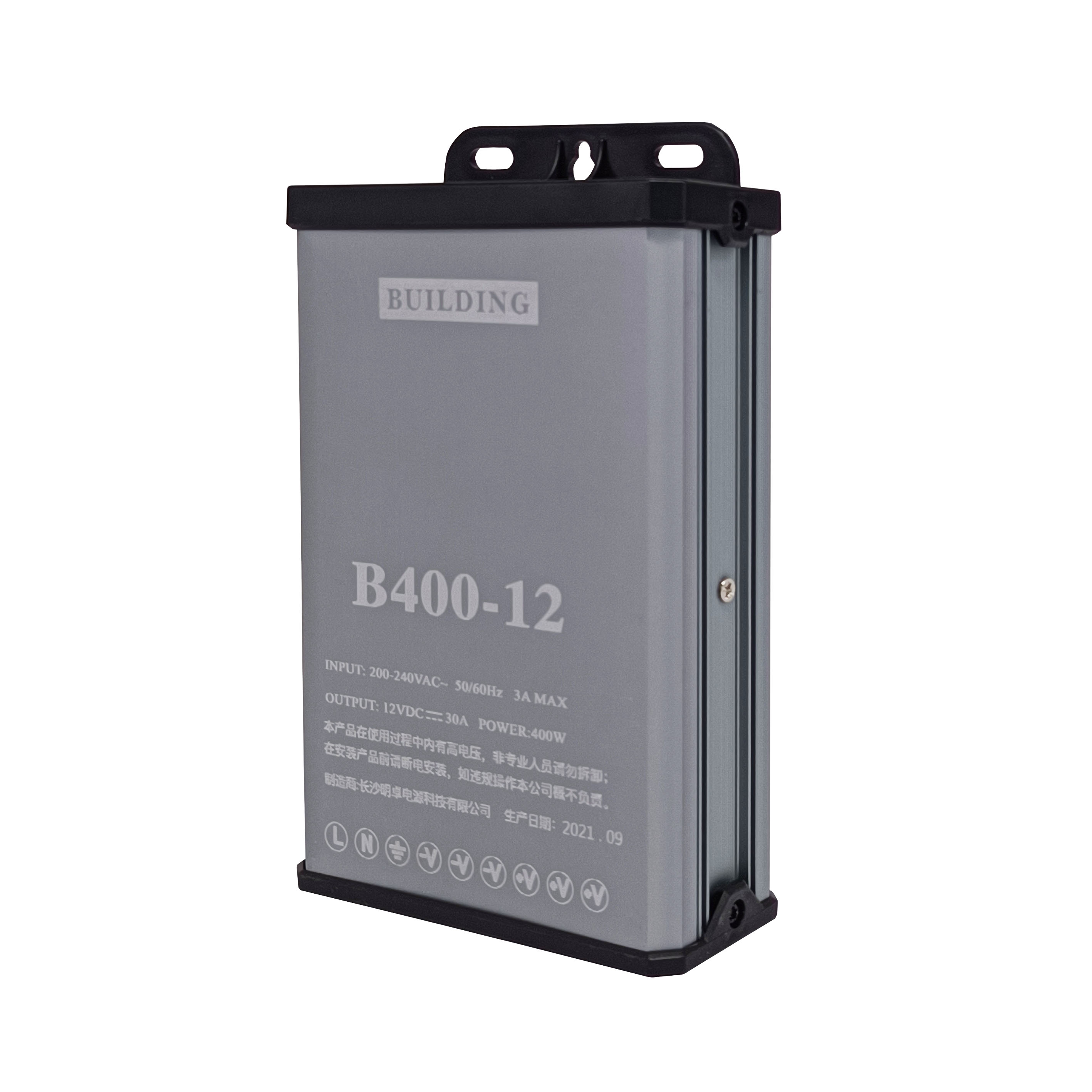 B400-12 Non Dimmable Aluminum Dhell Power Supply
