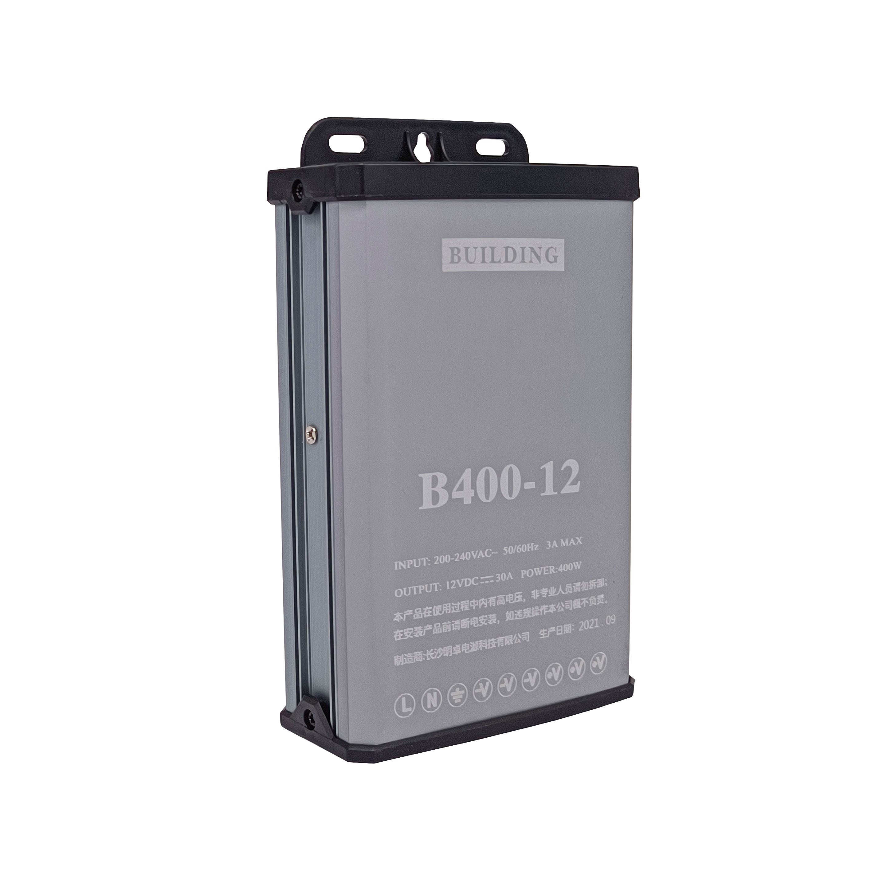 B400-12 Non Dimmable Aluminum Dhell Power Supply