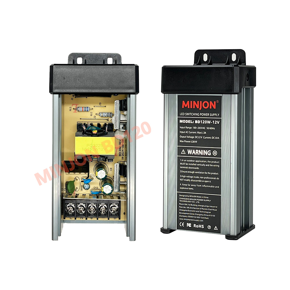 BD120W-12V Classic Rainproof LED Power Supply